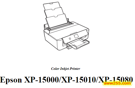 爱普生 XP-15000 XP-15010 XP-15080 喷墨打印机英文维修手册