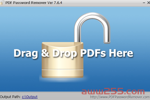 PDF 密码清除工具 PDF Password Remover 7.6.4 免费版破解版