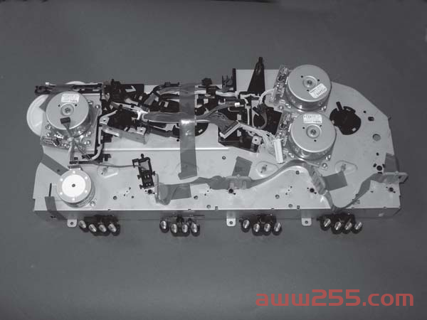 惠普 HP  CP5225 CP5525 M750 M775 主齿轮组安装及对位详细步骤